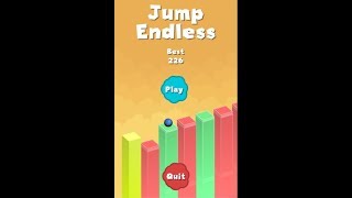Jump Endless Clone - Unity3D game template source code