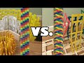 Dominoes VS Stick Bombs - 12 Chain Reaction BATTLES (Screenlink)