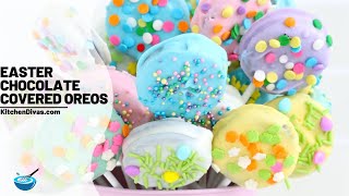 Easter Chocolate Covered Oreos