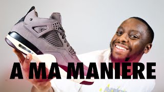 Air Jordan 4 x A Ma Maniére On Foot Sneaker Review QuickSchopes 432 Schopes DV6773 220 AMM Violet