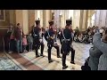 Cambio de guardia a los restos del GENERAL SAN MARTÍN en la Catedral de la C.A.B.A. Rep. Argentina.