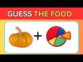 GUESS THE FOOD BY EMOJI|EMOJI QUIZ 2024