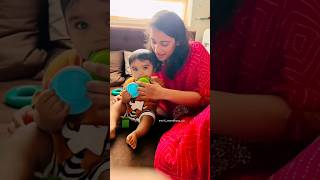 Cute Moments of Smriti Mandhana with her nephew ❤️ #ytshorts
