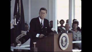 President Kennedy Landmark Speech at San Luis Dam August 18, 1962 RESTORED