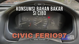 VLOG CIVIC FERIO BOROS APA NGGAK YA⁉️ | KONSUMSI BAHAN BAKAR CIVIC FERIO FULL MUATAN