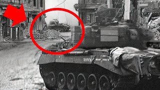 American Tank vs German Tank Caught on Camera - Cologne Cathedral