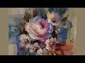 How to Paint Rose in Acrylics Video 2