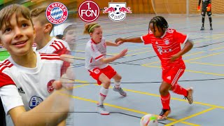 U11 Bundesliga Turnier mit Ausnahmetalente von FC Bayern München 1FC Nürnberg & SSV ULM