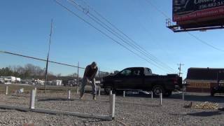 Custom Metal Building secured with 3' Ground Anchor