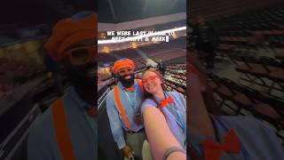 We were last in line to meet Blippi & Meekah! ๐งก๐ #blippi #meetandgreet@Blippi @JesseJamesDabarber