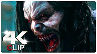 Morbius Becomes The Living Vampire Scene | MORBIUS (NEW 2022) Movie CLIP 4K