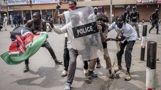 DRAMA AND CHAOTIC IN EMBU AS ANGRY GEN Z POURS IN STREETS PROTESTING OVER INCREASED ABDUCTIONS!!