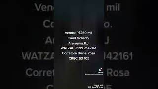 OPORTUNIDADE! R$250 mil.Residencial Sonho de vida Araruama.