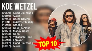 K.o.e W.e.t.z.e.l Greatest Hits ~ Top 100 Artists To Listen in 2023