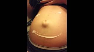 Jumping belly button