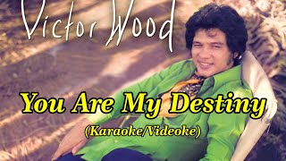 You Are My Destiny - In the style of Victor Wood (Karaoke-Videoke) [HD]