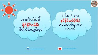 ဒီနှစ်အတောအတွင်းမှာ=ภายในปีนี้  (ထိုင်းစကားပြောလေ့လာမယ်) เรียนรู้ภาษาไทย-พม่า