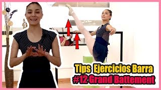 ♥️ Cómo mejorar tu Grand Battement | Ejercicios de barra ballet Clasico ✅