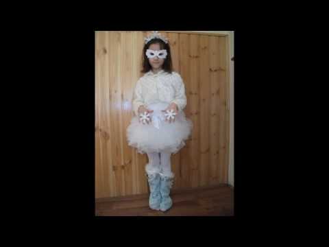 DIY -How to make a snowflake costume DIY -How to make a snowflake costume