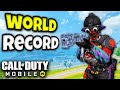 WORLD RECORD KILLS on BLACKOUT MAP!?! | COD MOBILE | SOLO VS SQUADS