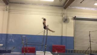 Ali Lowe Paramount Elite Gymnastics training level 8 skills