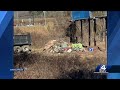 dot workers remove 120 000 pounds of trash from two asheville homeless camps police say