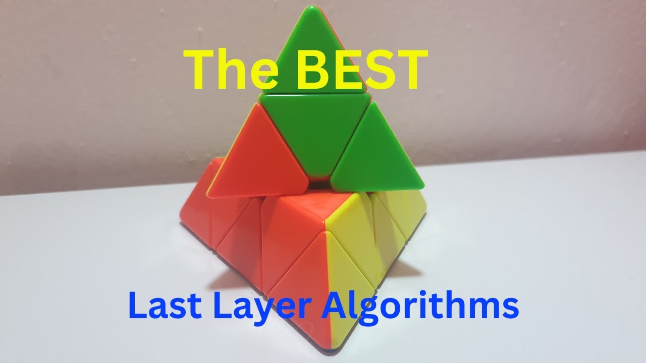 The Best Pyraminx Last Layer Algorithms Youtube