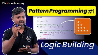 🚷STUCK On Pattern Programming? | ⭐STAR Pattern Program #1 | Logic Building