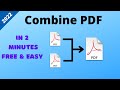 How to Combine PDF files  |   Merge PDF files  [2022]