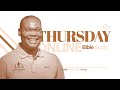 Thursday Online Bible Study with Apostle Thomas-🔴Live on YouTube