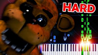 The Living Tombstone - Five Nights at Freddy's 1 Song - Piano Tutorial