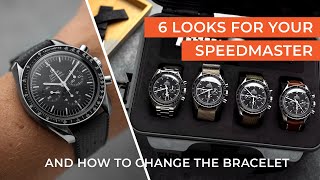 My favourite straps for the Speedmaster and a quick "How to remove the bracelet on your watch?"
