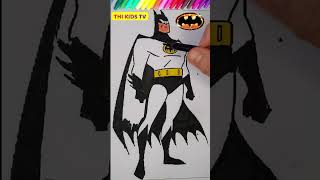 Batman with Huge Wings Coloring Pages/Superhero in Action - Coloring/Spektrem - Shine [NCS Release]