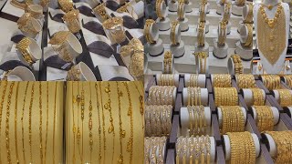 Latest gold jewellery collection 2021 | gold souk Dubai | SHANTILAL | Arabic designs