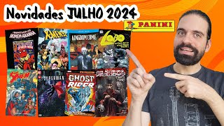 QUADRINHO DE BOLSO! CATÁLOGO PANINI JULHO 2024