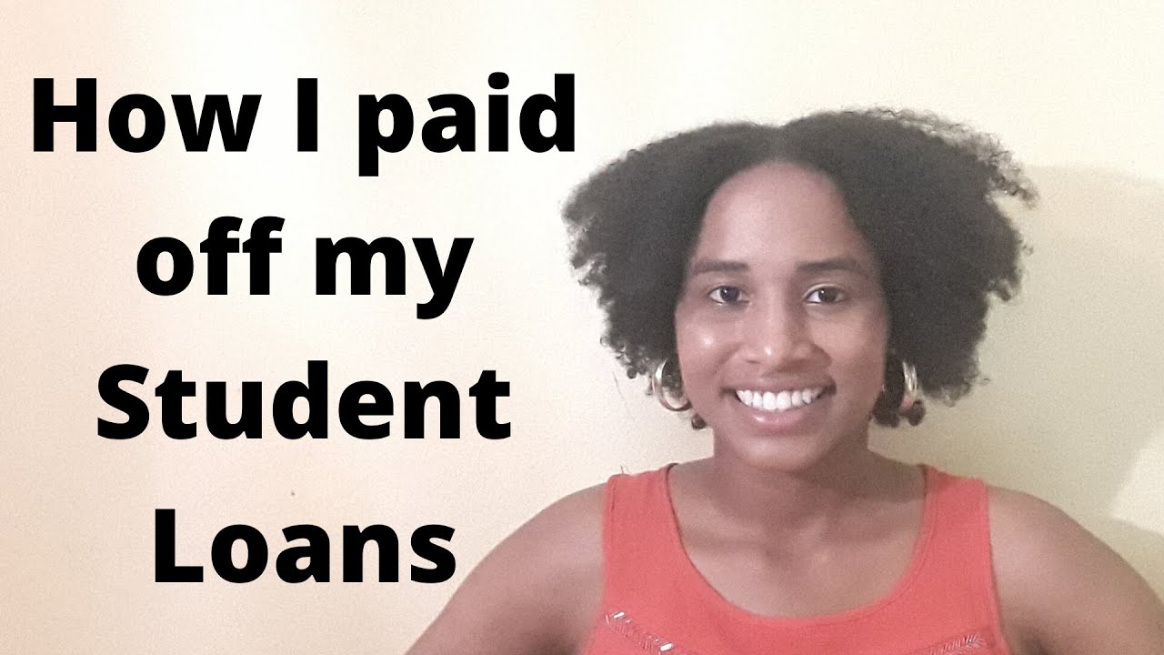 How I Paid Off My Student Loans - YouTube