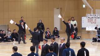 #13【1部準々決勝】日体大×青学大 2/2【H29第28回学連剣友剣道大会】4関澤×小池 5藤林×小野 6海老原×斎藤 7石原×田中