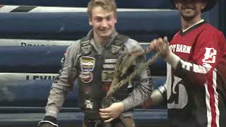 Coy Robbins rides Neon Street for 87.5 Points