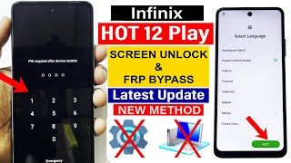 Infinix HOT 12 Play (X6816C) : Hard Reset & FRP Bypass (without PC)