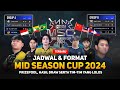 Jadwal & Format Mid Season Cup (MSC) 2024 ! Prizepool, Hasil Draw serta Tim-Tim yang Lolos MSC