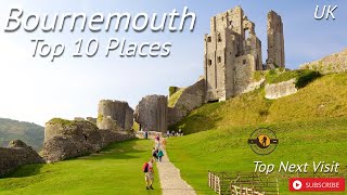 Top 10 Tourist Destinations In Bournemouth |Town in England |Top Next Visit |In HD 1080p