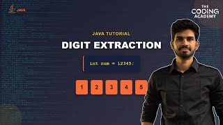 Digit Extraction of Integer using while loop || Java #Java #WhileLoop #DigitExtraction #Programming