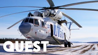 Attempt To Lift 11 Tonne Goods With World's Biggest Helicopter Goes Wrong | X-Machines