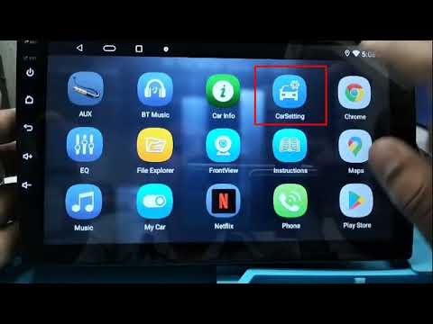 Canbus settings in Android Car player. How to set Canbus settings in Android Car TS7 player.