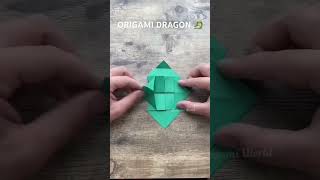 ORIGAMI PAPER DRAGON 🐲 ORIGAMI PAPER ART