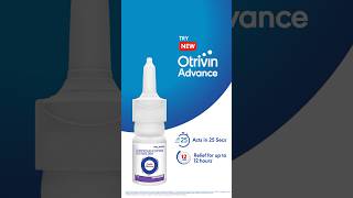 Otrivin Advance | Blocked nose due to to cold?