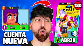 MERECE LA PENA EL PRO PASS? ABRO UN PRO PASS COMPLETO EN UNA CUENTA NUEVA !!! SNEAK PEEK BRAWL STARS