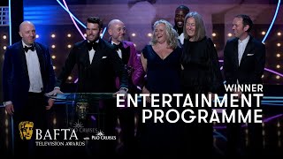 "It's so silly!" The Masked Singer wins Entertainment Programme | BAFTA TV Awards 2023
