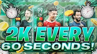 OMG! 2K EVERY 60 SECONDS FIFA 22 BEST TRADING METHOD (FIFA 22 SNIPING FILTERS & FLIPPING)