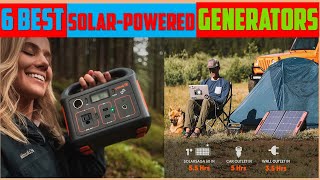 ✅Best Solar Generator Of 2023 | Top 6: Best portable Solar Powered Generators In 2023 - Buying Guide